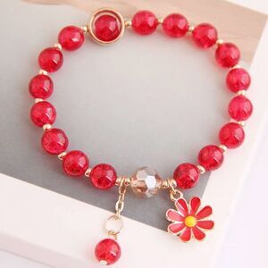 Daisy Pendant Bracelet Korean